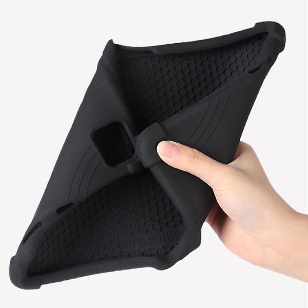 För Tcl Tab 10 5g 9183g Silikon Case Vikbart Pc Kickstand Tablet Cover Sky Blue none