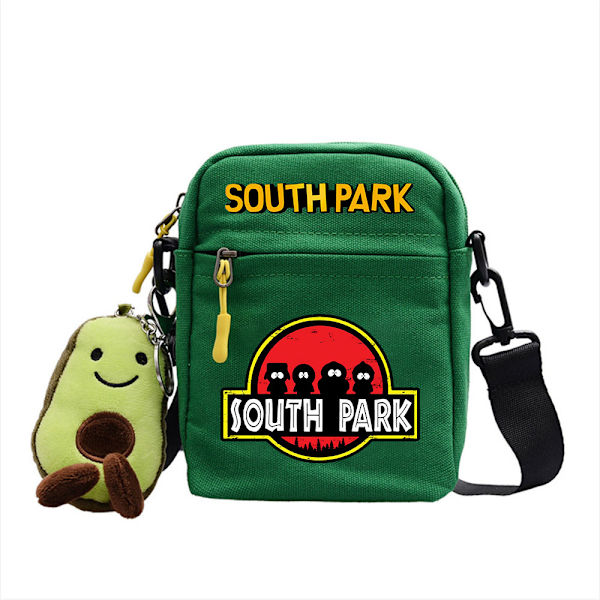 South Park diagonal ryggsäck animation F4 green F4