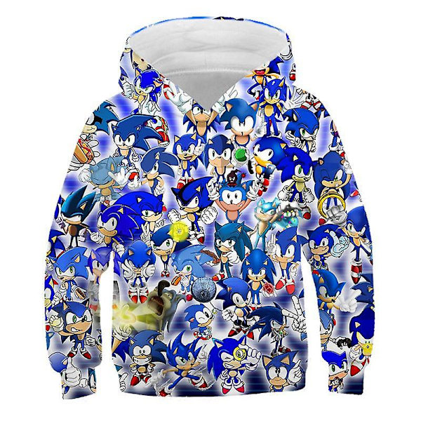 Barns Hedgehog Sonic Print Barntröja-dstyle 140cm
