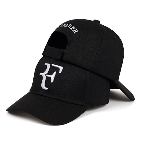 F bokstav boll keps mode keps sommar solhatt utomhus golf keps black