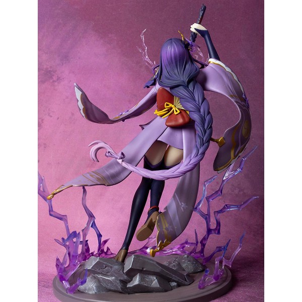 28cm Genshin Impact Beelzebul Anime Figur Raiden Shogun Gk Action Figur Pvc Staty Modell Docka Dekoration Julleksaker Gif 23cm Beelzebul With retail box