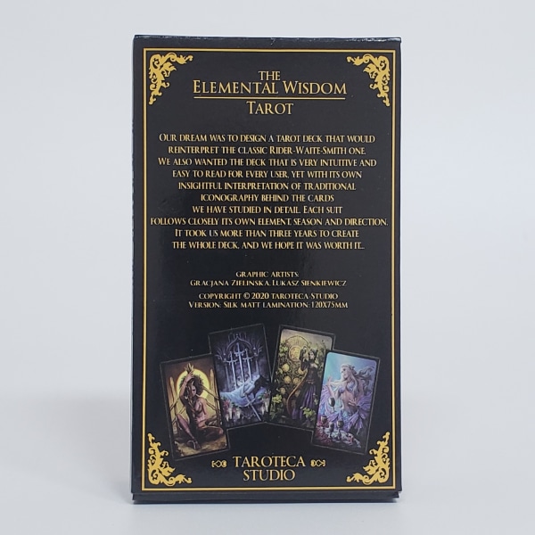Elemental visdom Oracle Tarot Card