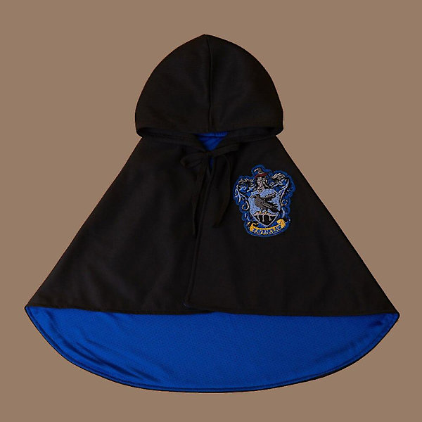 Kattkläder Huvtröjor Kappa Kappa med slips Cosplay Hunddräkt Dekoration Magic-academy Cape Småhundskläder blue S