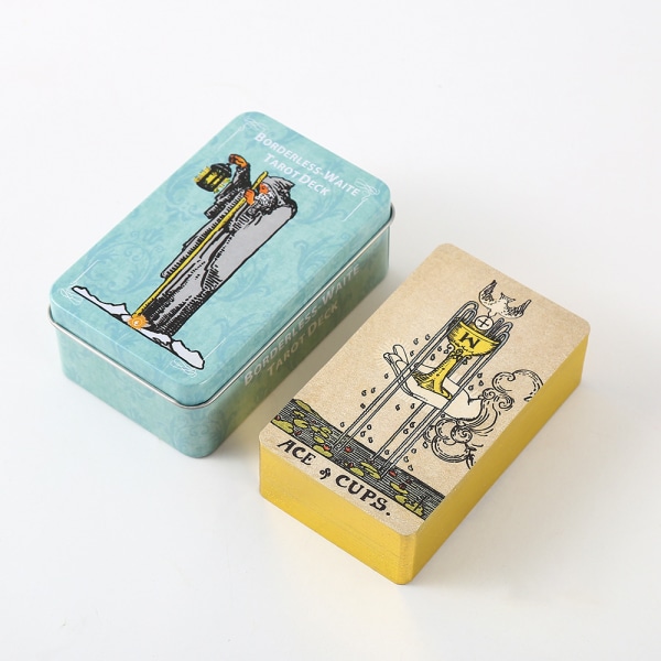 Borderless Edition Smith-Waite Oracle Tarot Card Divination Cards