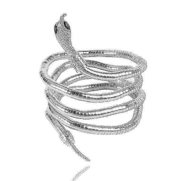 Ladies Flexibelt Snake Armband Böjbart Snake Armband, Halsband Guld Silver