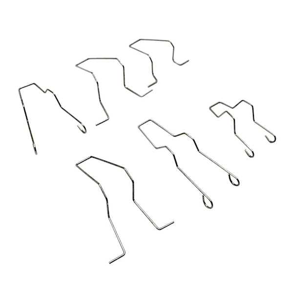 6st Pannlampa Strålkastare Halvljus Clip Clamp 5zhsfullkit Fäste Glödlampa Hållande fjäder Clip Clamp null none