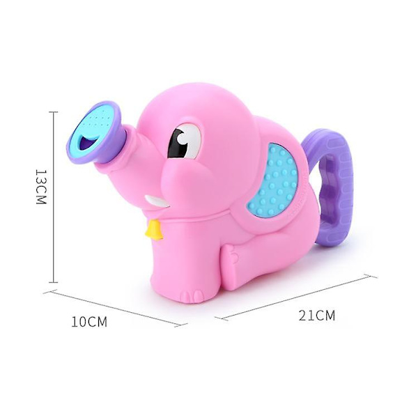 Elefant tecknad baby (rosa) null none