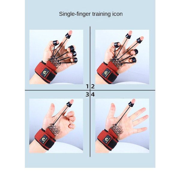 Finger flexion and extension trainer 10 pounds