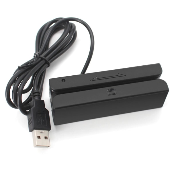 Magstripe Card 3 Tracks Reader Magnetic Stripe Membership Card USB Card Reader null none