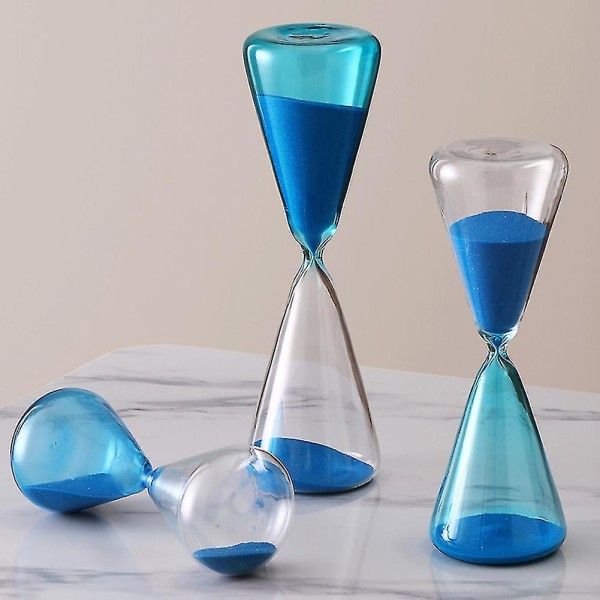 Sand Timer 10/15/30/60 minuter Timglas Timer för kontorsinredning i vardagsrummet D 60 Minutes