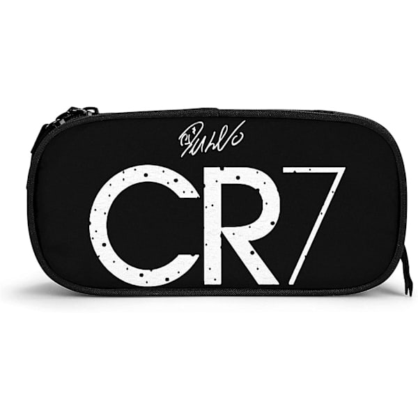 Cr7 case, pennpåsar med stor kapacitet Förvaringsväska för studentpapper, lämplig för pojkar, flickor, skolkontor null none
