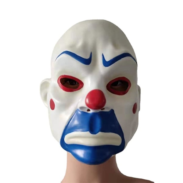 Halloween skräckmask läskig kostymfest Cosplay Clown Joker Mask Jasona)