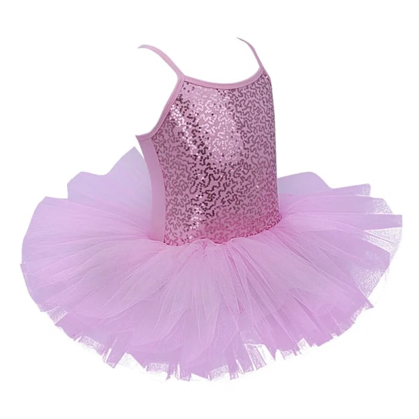 iEFiEL Barnklänning för flickor, balettklänning, baby, barn, cosplay, tutu, blomklänning, tyll, danskläder, ballerina, älva, festdräkter XXXL (8-10 Years) Purple