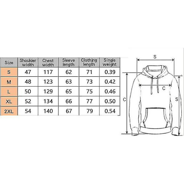 Gengar Hoodie Print Casual Zip Up Hip-hop Funny Suits_c M
