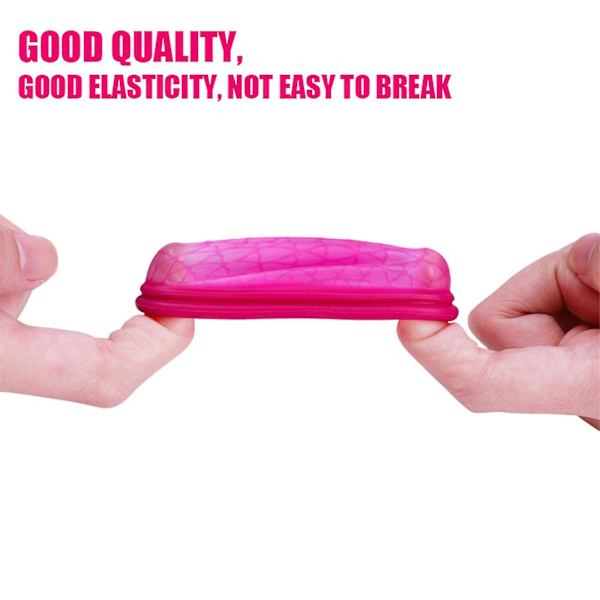 100% ny, 2 st Fire Sale-ecoblossom Återanvändbar mensskiva - set med 2 menskopp W/ce Fda Tw Red