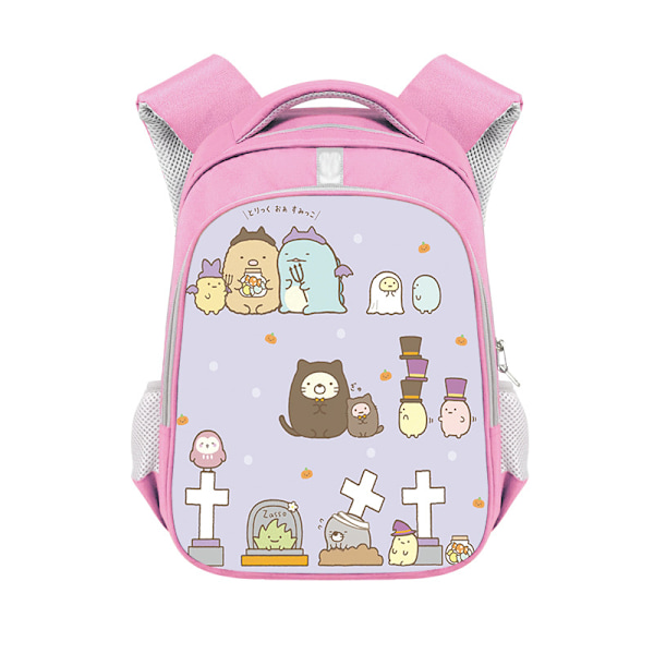 Gränsöverskridande Ny Sumikkogurashi Corner Biologi Primary School Flickor Skolväska Polyester Viktminskning Ryggsäck för distribution Style-08