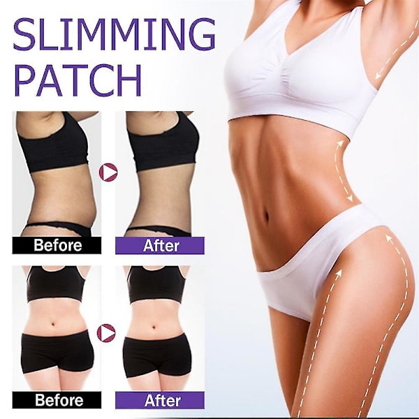 Eelhoe Slimming Body Shaping Patch stramar åt lata människors tunna magarmar Slimmande naveldekal