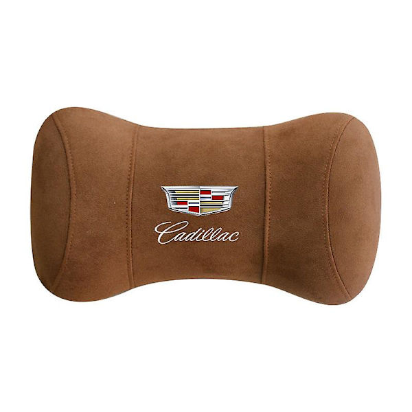 Lämplig för Cadillac memory foam nackstödskudde nackstöd Brown