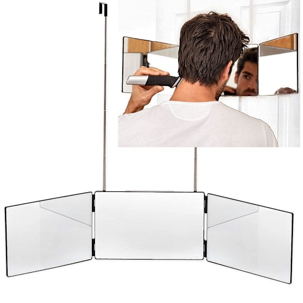 3way Mirror Self Hair Justerbar Höjd Lätt Kompakt null none