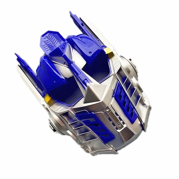 Barn Optimus Prime Costume Superhjälte Transformers Jumpsuit Suit Halloween Rollspel Muskeldräkt Pojkar Anime Mask Present 01 M(7-9Y)