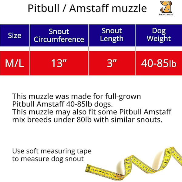 Pitbull hund munkorg amstaff vattentät korg andas mesh sluta bita tugga justerbar mask för null none