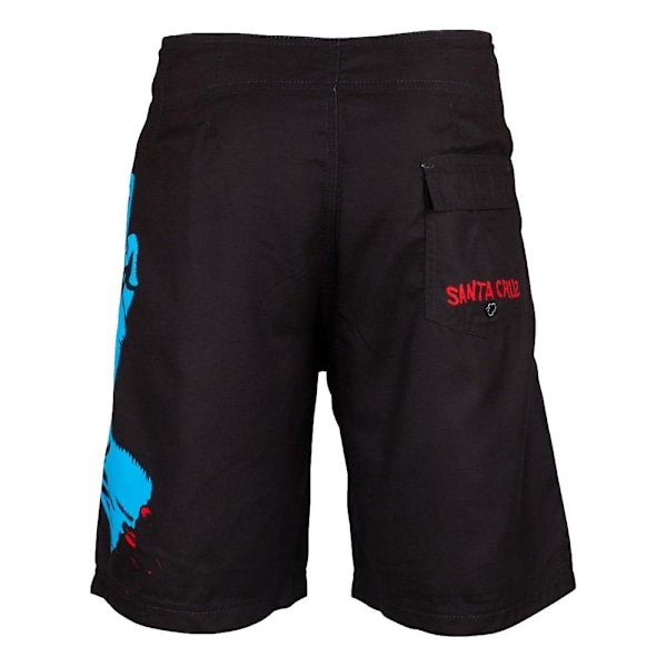 Santa Cruz Screaming Hand badshorts för män Black 32