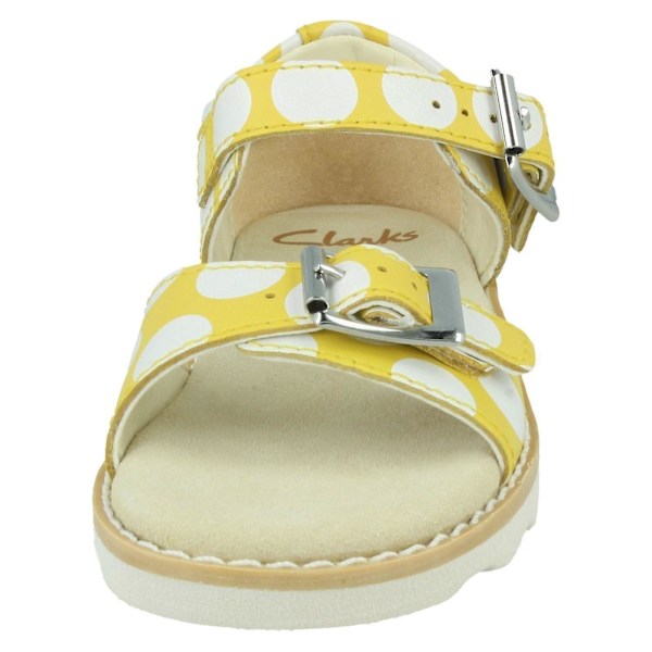 Flickor Clarks Casual Sommarsandaler Crown Bloom T F UK 8 Infant