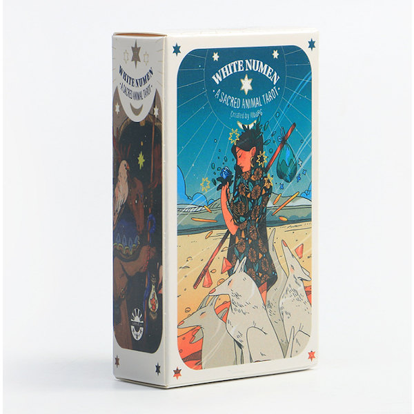 vit numen ett heligt djur tarot