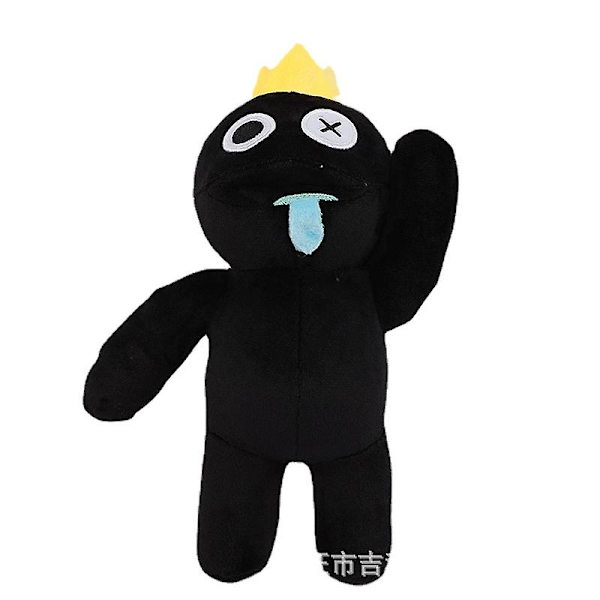 Roblox docka svart plysch dregla monster Julklapp 30cm