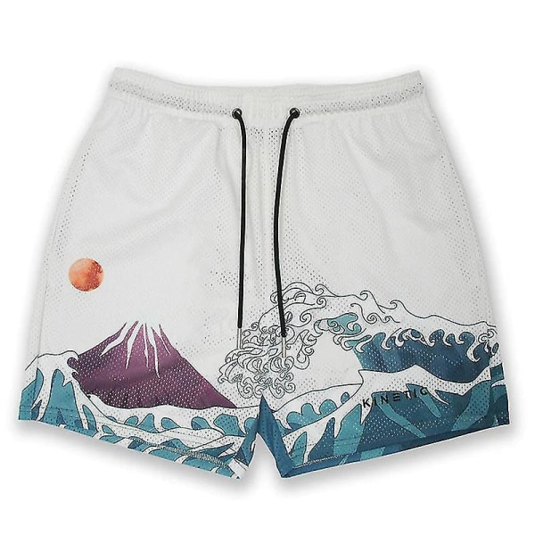 Nya Summe Basic Shorts för män Högkvalitativ modetrend Casual Shorts Basketträning Snabbtorkande Mesh Shorts för män som andas 12 XXL