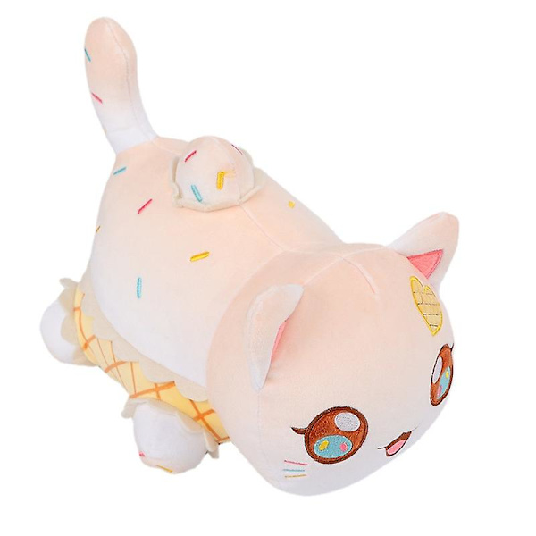 Aphmau Plyschleksak Doll Present 25cm Julklapp-pommes frites Cat