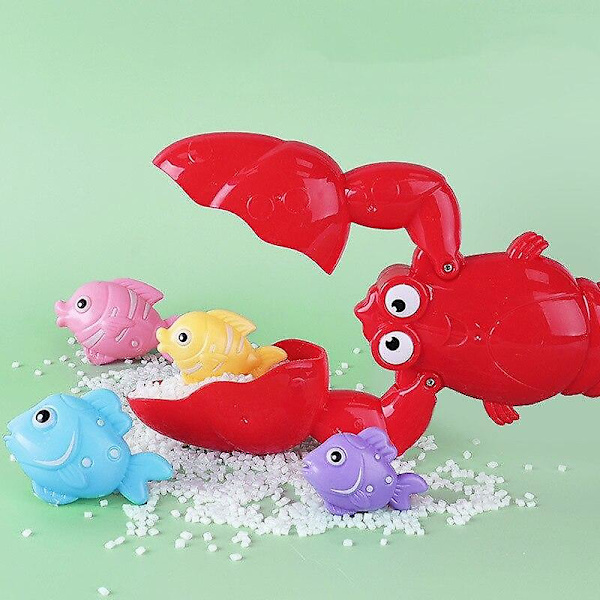 Färgglad söt leksak Claw Catcher baby badleksak null none