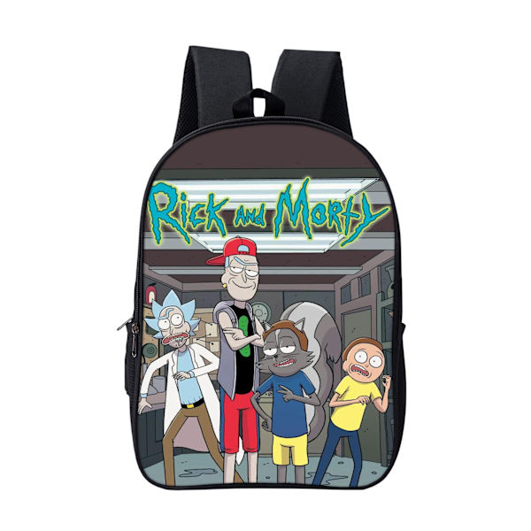 Rick and Morty Ryggsäck Rick and Morty Ryggsäck 16" Style 11