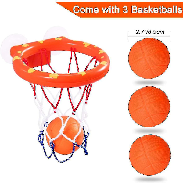 Badleksak roliga basketbollar för pojkar och flickor Kid Toddler Badgåva null none