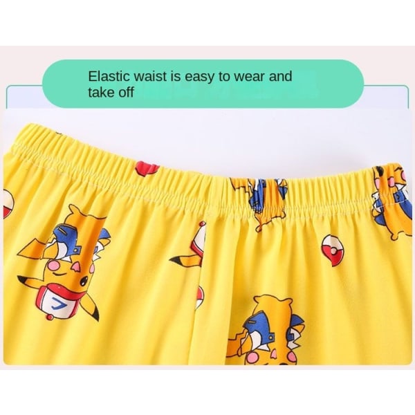 Pyjamas för män och flickor långärmad tecknad hemkläder F14 Ktcat 12 yards