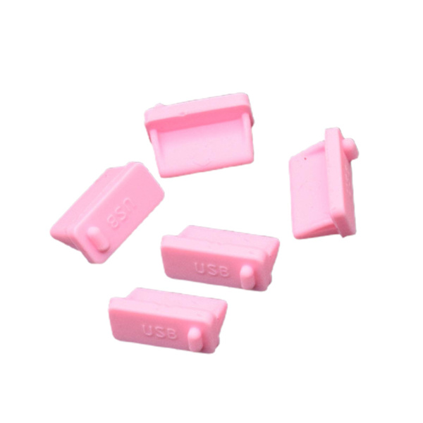 5st Dammtät Standard USB 2.0/3.0 Dust Plug Port Cover för PC Notebook White none