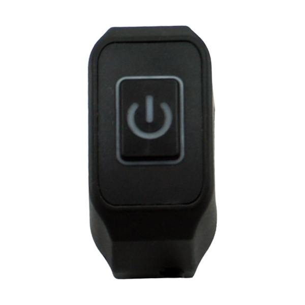 Motorcykel Styre Switch Med Led Lampa Momentry Knapp För Elbil 22mm Green