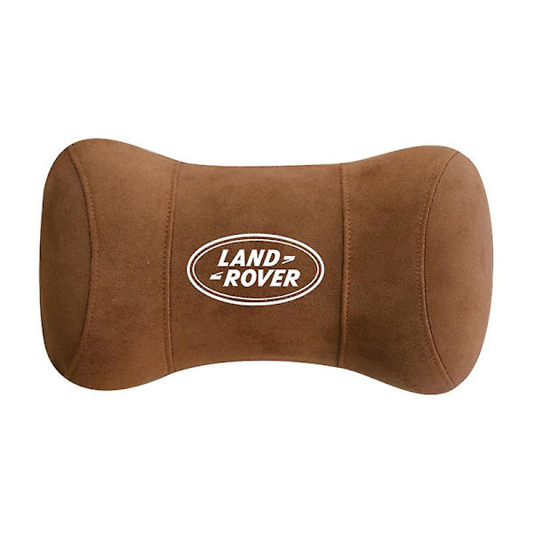 Lämplig för Land Rover memory foam nackstödskudde nackstöd Brown