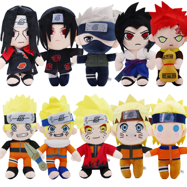 Naruto Riman omgivande plysch leksaker Jag älskar Luo
