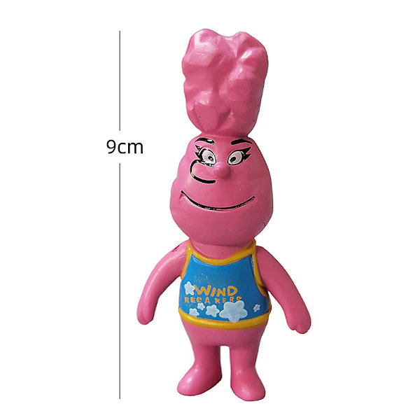 6st/ set Elemental Figur Set Leksaker Samling Leksaker Barn Vuxna Presenter Födelsedagsfest Tårta Toppers Heminredning Inredningspaket null none