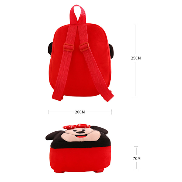 Barns plysch ryggsäck 25cm Ball Elf