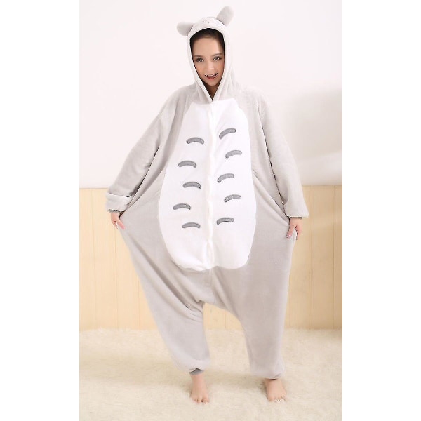 Disney seriefigurer Unisex Onesiee Fancy Dress Kostym Huvtröjor A Totoro L(170CM-180CM)