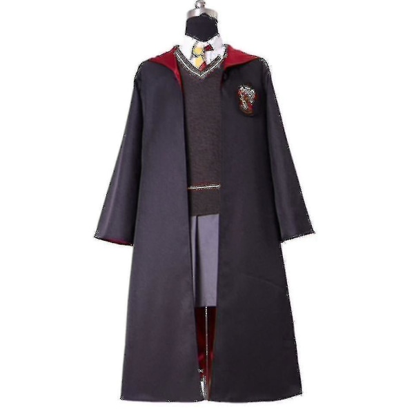 Hermione Granger Gryffindor Uniform Kostym Kostym Barn Vuxen Outfit Present V H women M