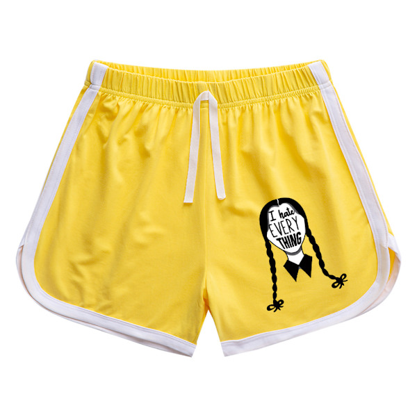 Wednesday Addams Printed Sports Shorts Y15 Y15 160cm