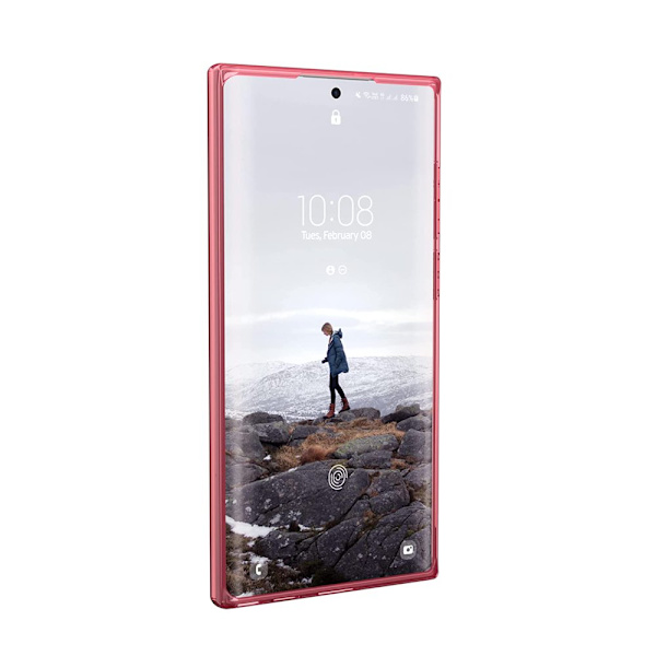 [U] av UAG Designad för Samsung Galaxy S22 Ultra Case Clear Ice Lucent Slim Fit Lätt Snygg Transparent Slagtålig skyddande clay galaxys22ultra[6.8-inch]