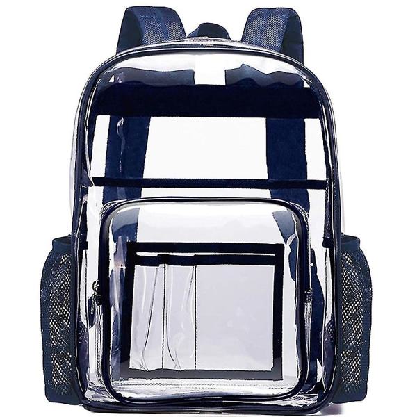 Transparent ryggsäck med stor kapacitet i pvc