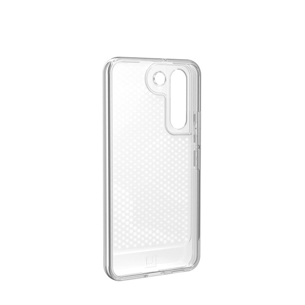 [U] av UAG Designad för Samsung Galaxy S22 Ultra Case Clear Ice Lucent Slim Fit Lätt Snygg Transparent Slagtålig skyddande ice galaxys22[6.1-inch]