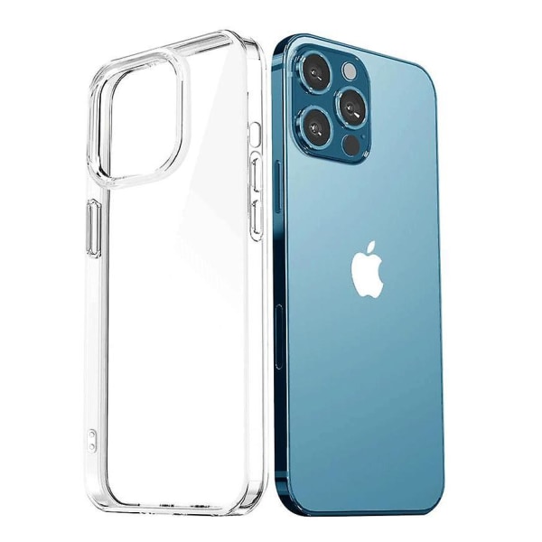 iPhone 13 Pro Max case genomskinligt hårt Transparent none