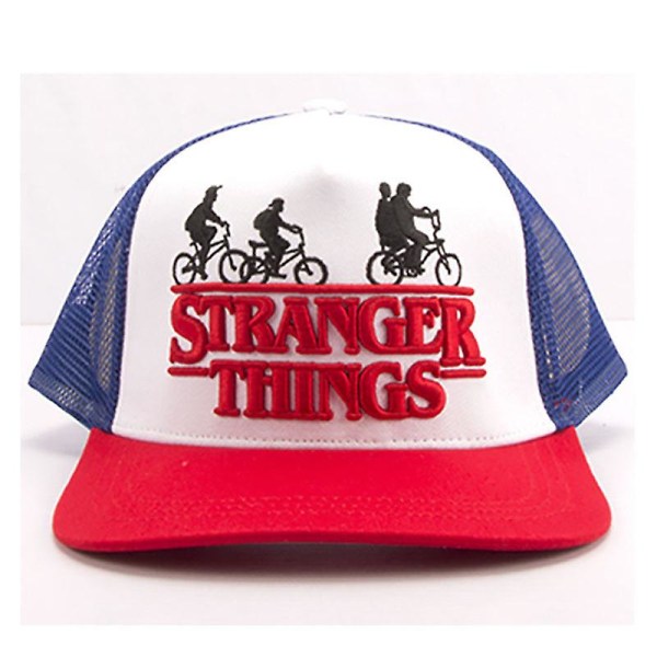 Stranger Things 4 Hat Peaked Keps Baseball Keps Visir