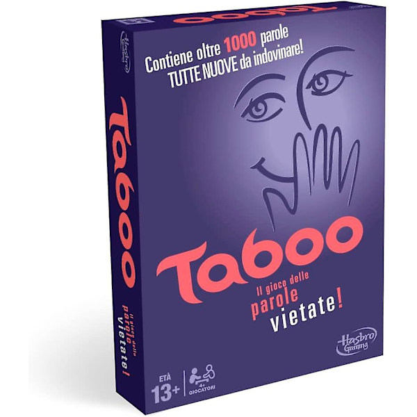 Hasbro Gaming Taboo Game Italian Version